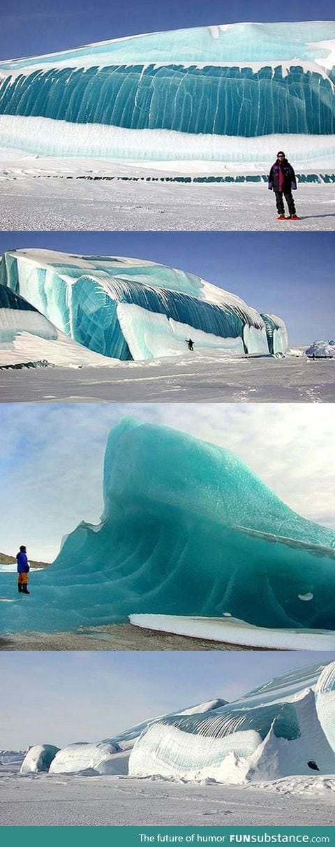 Magnificent frozen waves