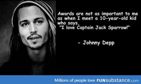 Everybody loves Captain Jack Sparrow and Mr. Gibbs