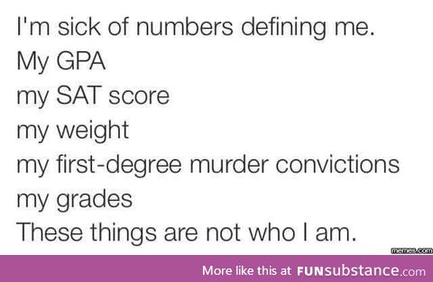 I am not a number
