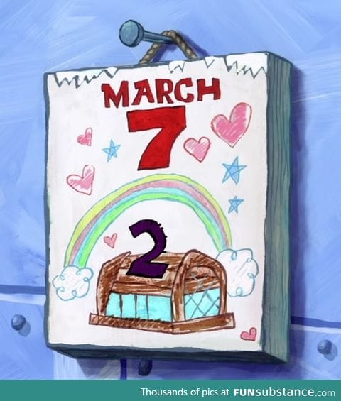Today is the grand opening of the Krusty Krab 2!!