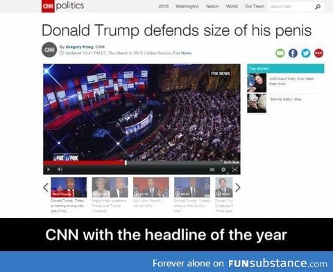 Meet CNN's headline of the year