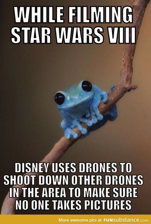 Disney was really secretive when shooting Star Wars VIII