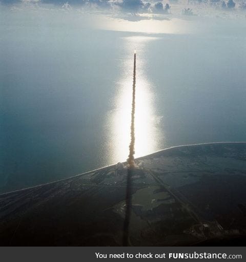 Space Shuttle Discovery Launch in 1984