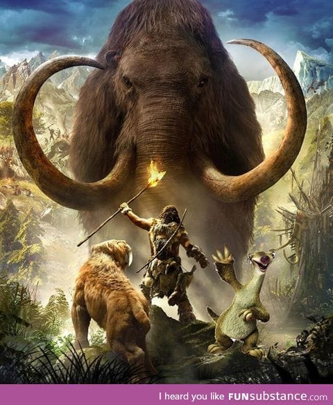 The FarCry Primal cover art was missing something so...