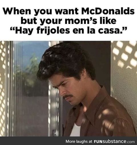 When you want McDonalds