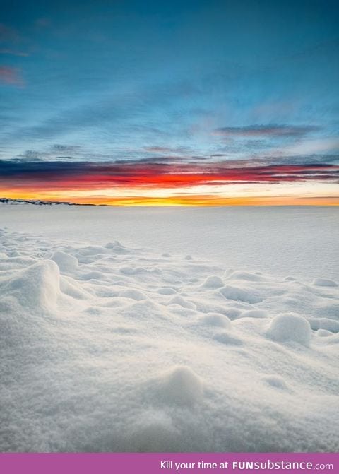 View from a front yard in Montana