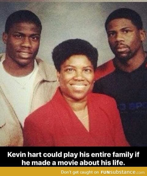 Kevin Hart could act as all of them