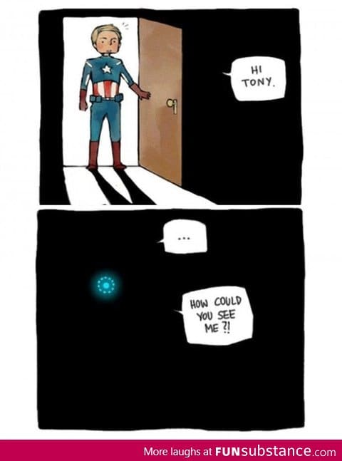 Hide and go seek with Tony Stark