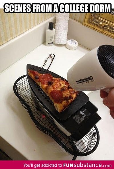 College dorm cooking