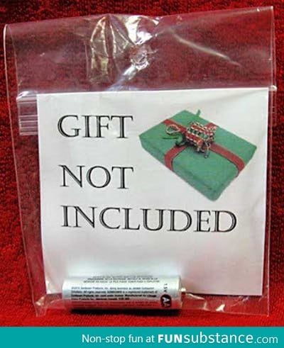 Reverse gift