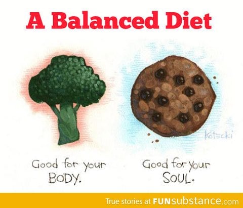 A balanced diet