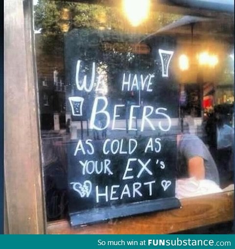 Beer sign