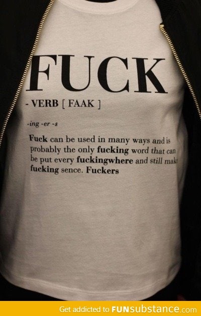 Best definition of f*ck