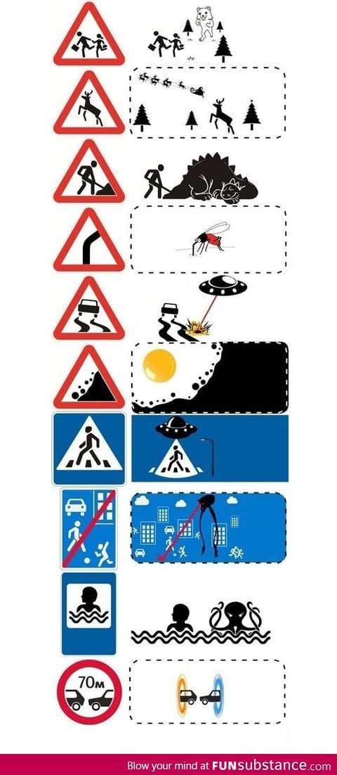 Road Signs Now Makes Sense