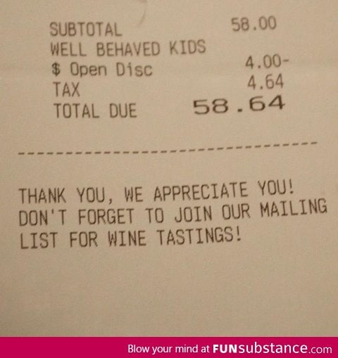 If only all restaurants did this for people with kids