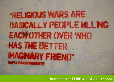 Religious wars summed up