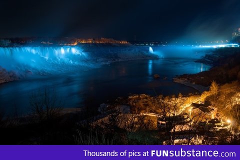 Niagara Falls at Night