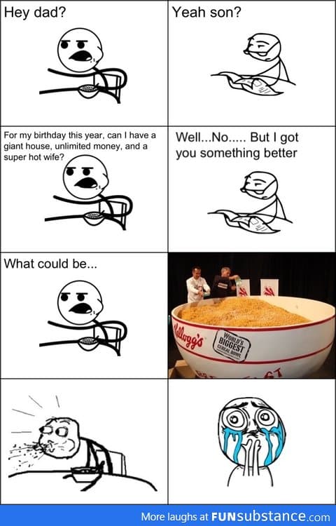 Perfect Birthday gift for cereal guy