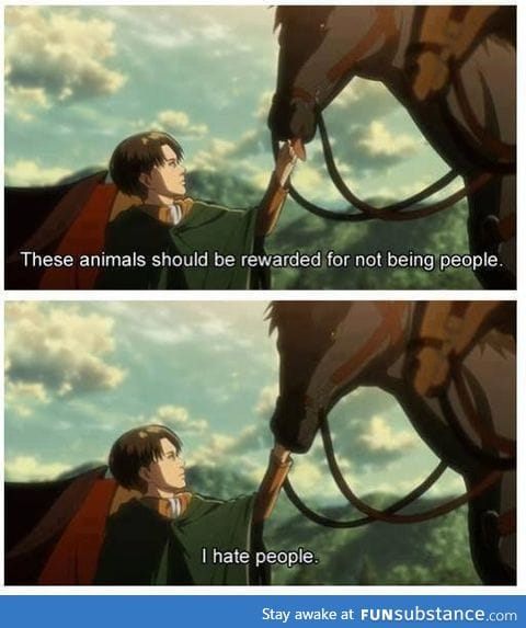 We all have a little of Levi inside us