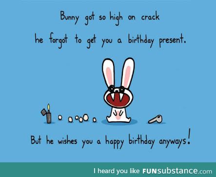 Happy birthday funsubstance!