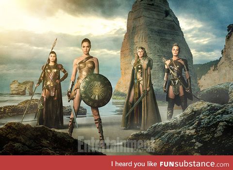 First Official Image from the upcoming 'Wonder Woman' movie