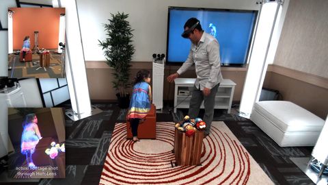 Holoportation: Virtual 3D teleportation in real-time (Microsoft Research)