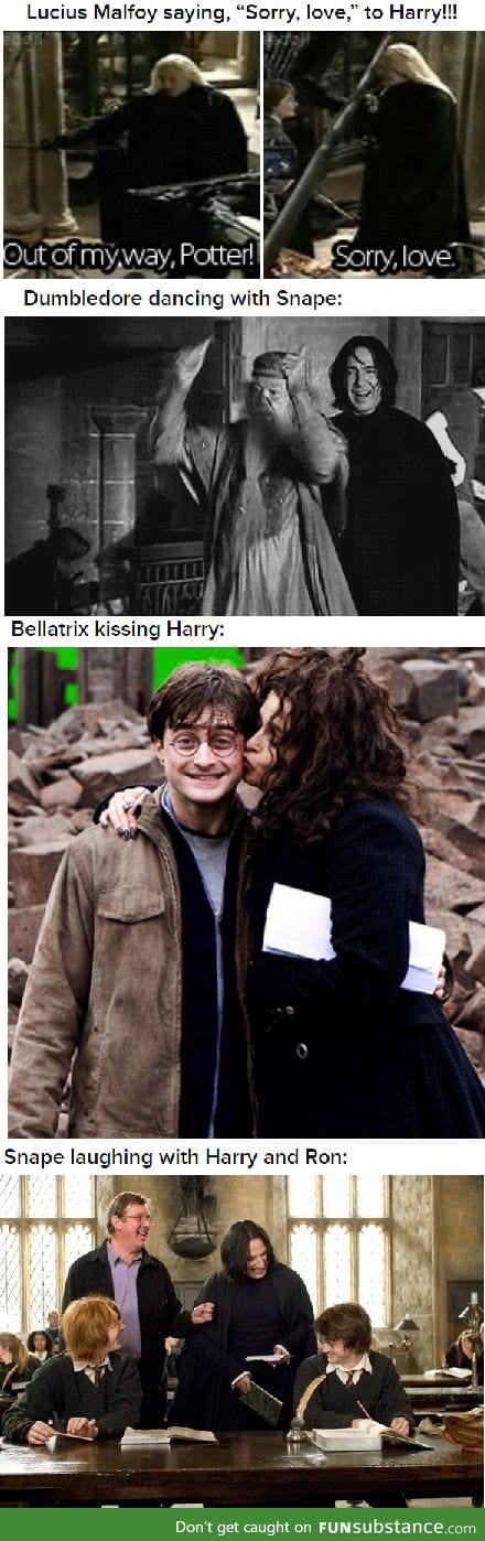 Things you won't see on Harry Potter part 2