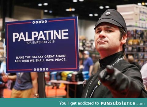 Palpatine 2016: Make the Galaxy Great Again