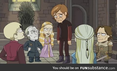 An alternate universe where everyone is a dwarf instead of Tyrion