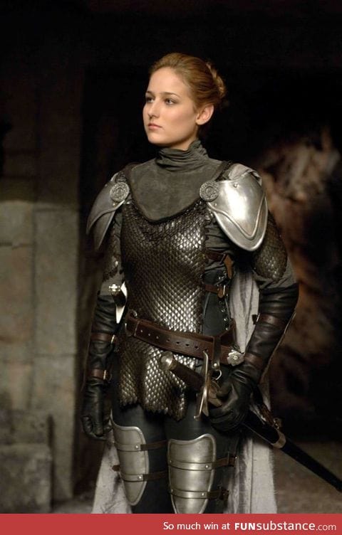 Realistic female armor