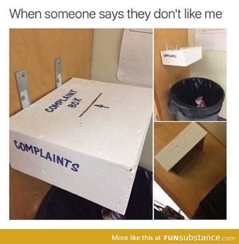 Complaint box