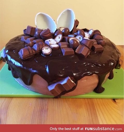 A Kinder cake