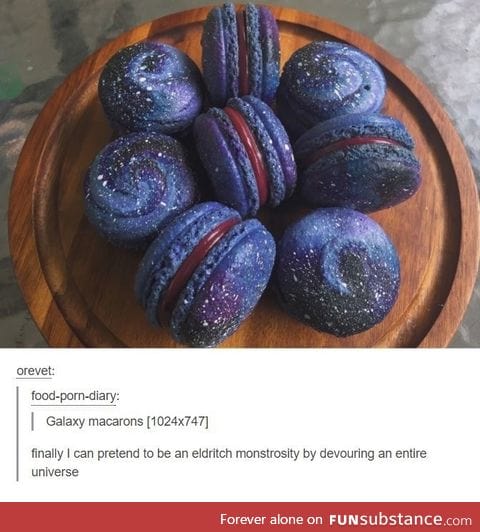 Galaxy Macaroons