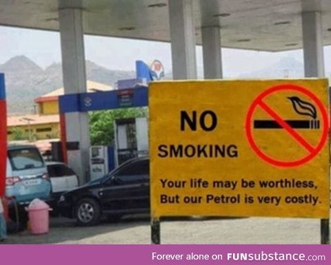 Best no smoking sign