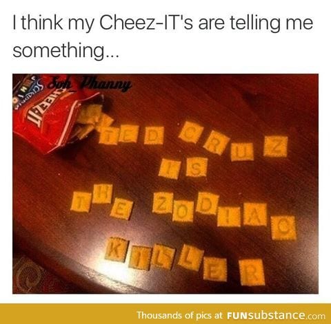 Cheezits sign