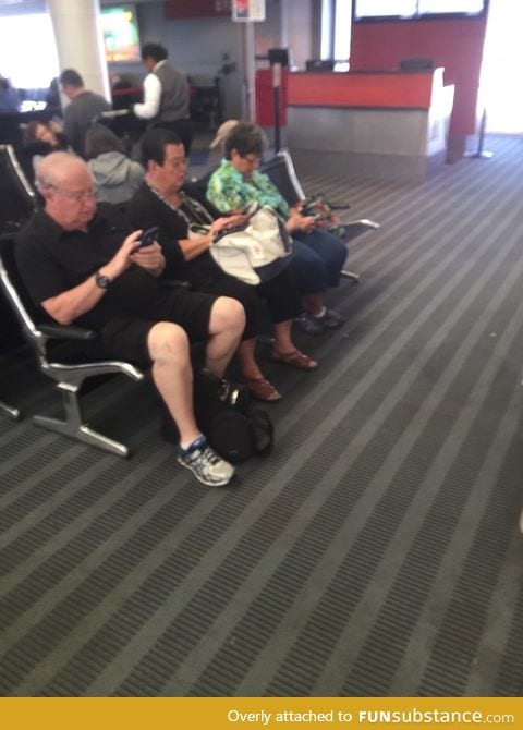 This generation and their god damn cell phones