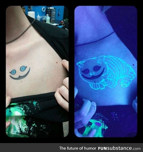 Nifty black light tattoo