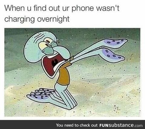 Charging your phone overnight