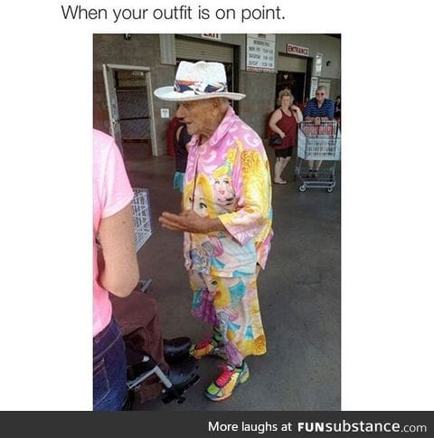 Outfit on point