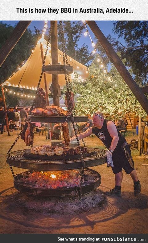 Massive BBQ in Australia