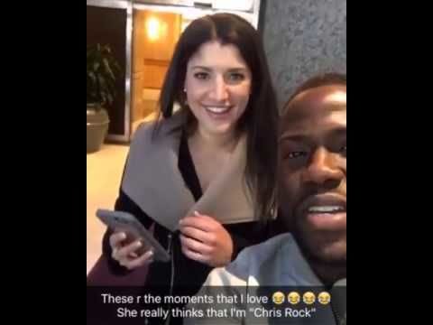 Woman mistakes kevin hart for chris rock