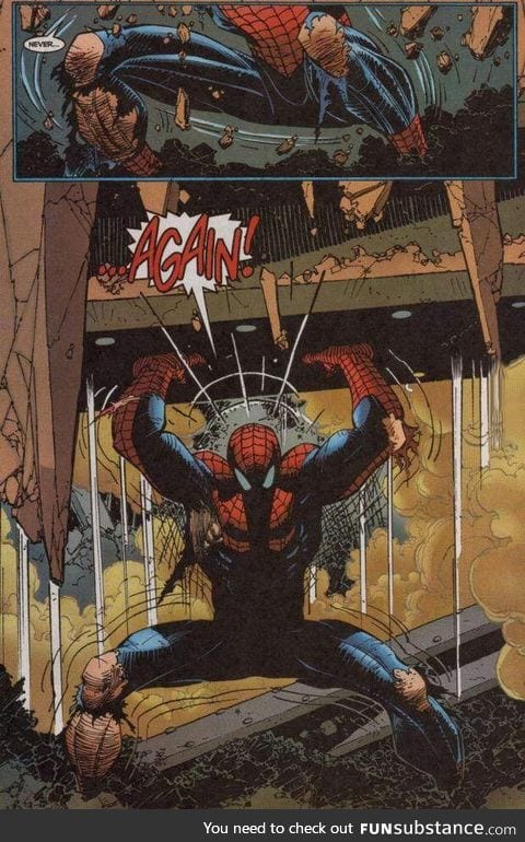 Always wondered why movies and cartoons downplay Spidey's strength