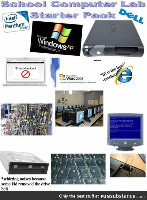 Computers at our school starter pack