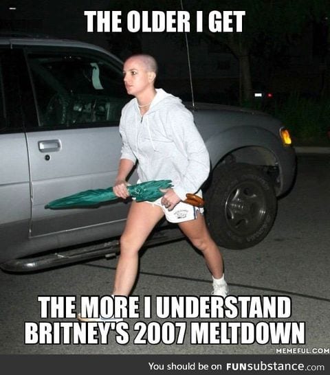 Who remembers Britney Spears in 2007?