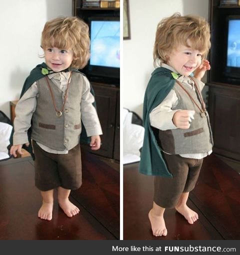 Little frodo is adorable