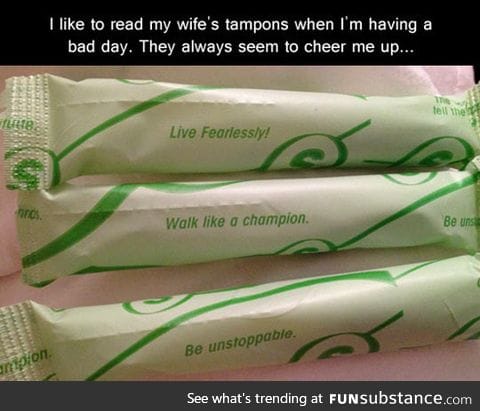 The Wife's Tampons