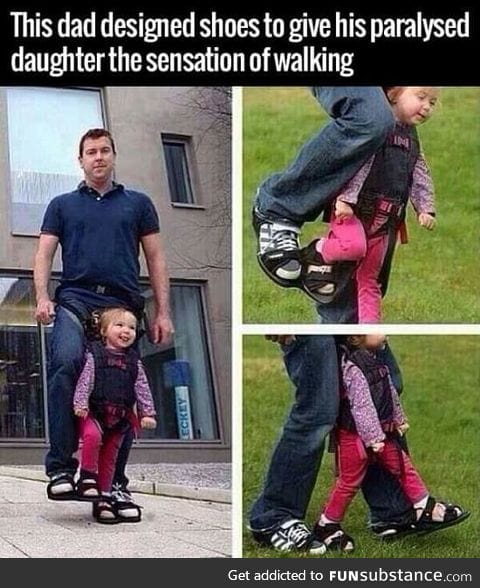 Father of the year award goes to this guy