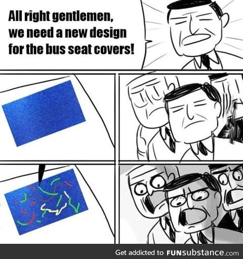 Bus seat design