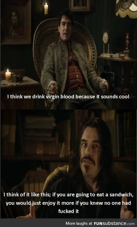 The true reason behind vampires' dining habits