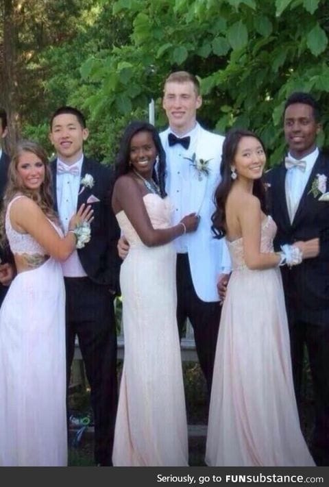 Everyone took each others sisters to prom